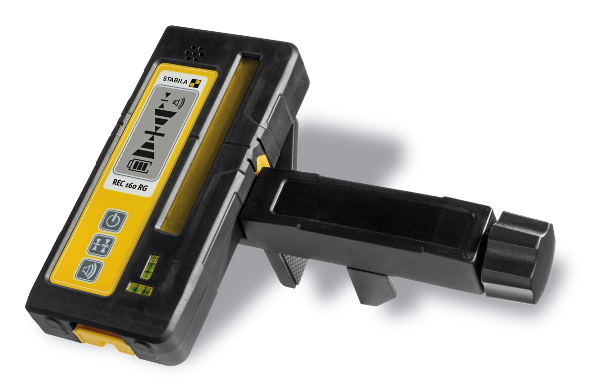 STABILA Empfänger REC 160 RG, Receiver für Rotationslaser, für rote und grüne Laserstrahlen STABILA Empfänger REC 160 RG, Receiver für Rotationslaser, für rote und grüne Laserstrahlen