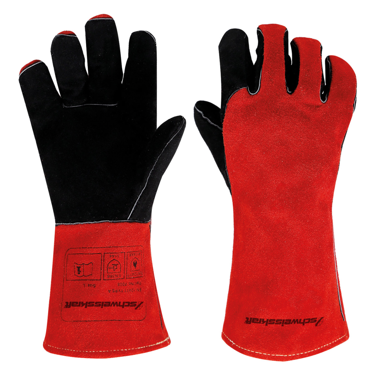 STÜRMER Schweißerhandschuh Schweisskraft Basic Gr. L