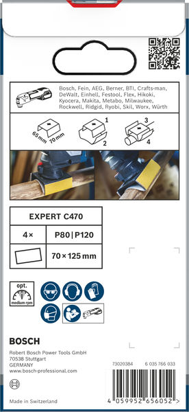 BOSCH PRO AUZ 70 G Zubehör für Multifunktionswerkzeuge, 70 x 65 mm, 5-tlg. BOSCH PRO AUZ 70 G Zubehör für Multifunktionswerkzeuge, 70 x 65 mm, 5-tlg.