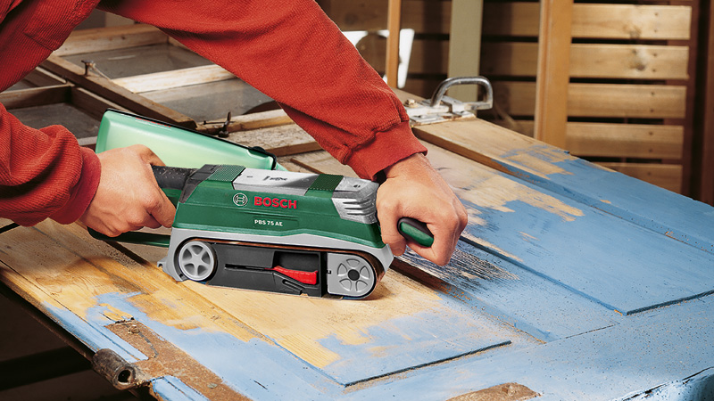 BOSCH Bandschleifer PBS 75 AE im Tragekoffer