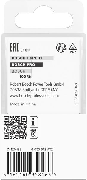 BOSCH PRO Abrundfräser, R 6,3, Schaft 8 mm