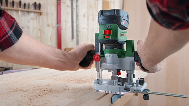 BOSCH Akku-Fräse Router Combi Set BOSCH Akku-Fräse Router Combi Set