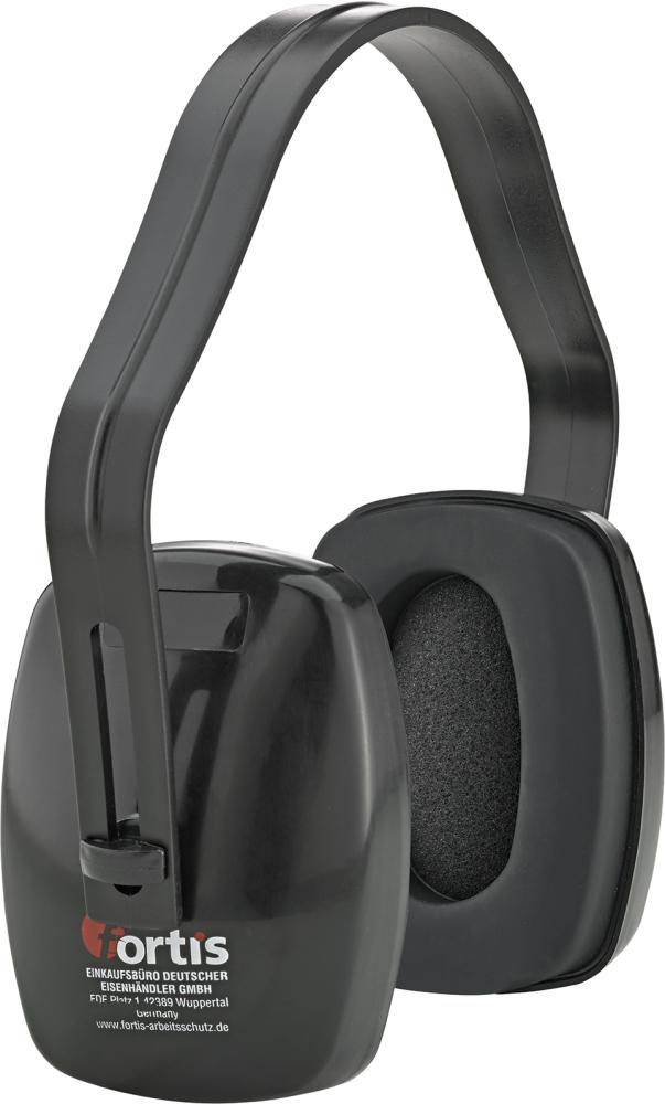 FORTIS Kapselgehörschutz 29dB EN 352-1 schwarz FORTIS FORTIS Kapselgehörschutz 29dB EN 352-1 schwarz FORTIS