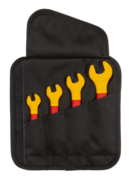 BOSCH VDE-Einmaulschlüssel-Set 4-tlg. BOSCH VDE-Einmaulschlüssel-Set 4-tlg.
