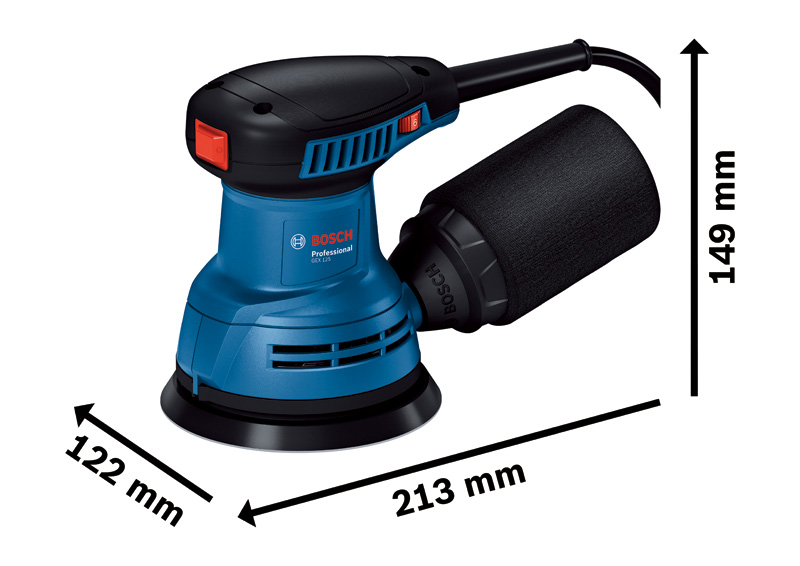 BOSCH Exzenterschleifer GEX 125