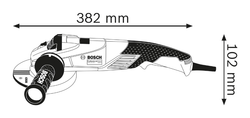 BOSCH Winkelschleifer GWS 18-125 SPL