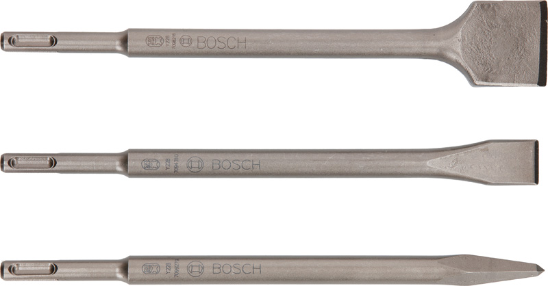 BOSCH Meißel-Set SDS plus, 3-teilig BOSCH Meißel-Set SDS plus, 3-teilig