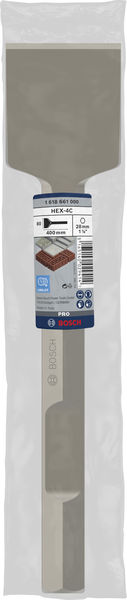 BOSCH PRO HEX 28-4C Spatmeißel, 80 x 400 mm