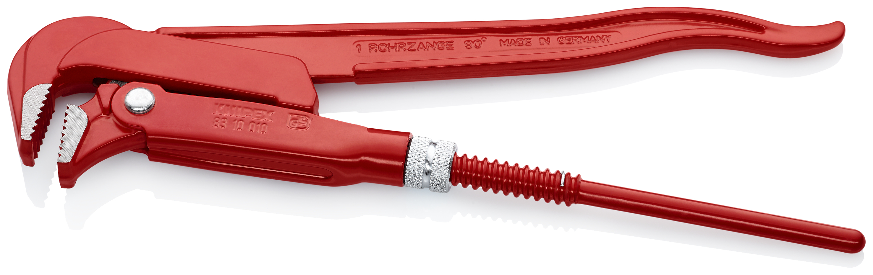 KNIPEX KNIPEX 83 10 010 Rohrzange 90° 310 mm rot pulverbeschichtet KNIPEX KNIPEX 83 10 010 Rohrzange 90° 310 mm rot pulverbeschichtet