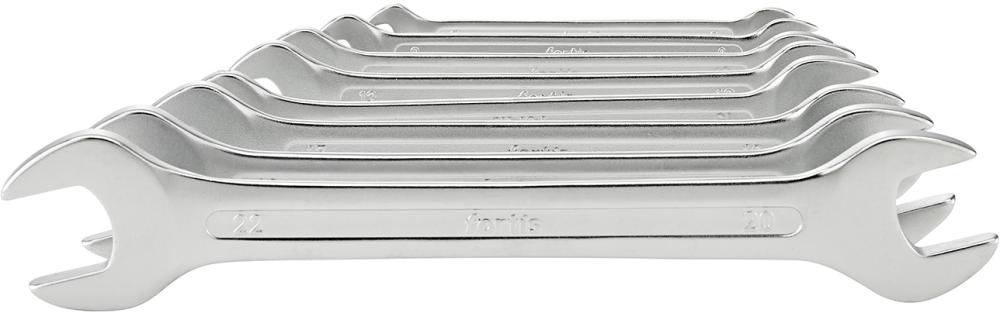 FORTIS Doppel-Maulschlüssel-Satz 6-22mm, 8-tlg.