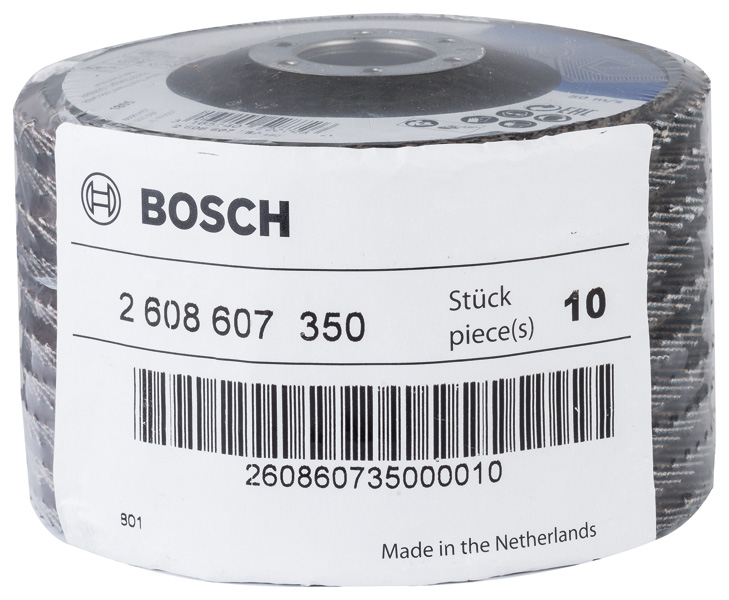 BOSCH Fächerschleifscheibe X551 Expert for Metal, gerade, 115 mm, 60, Glasgewebe BOSCH Fächerschleifscheibe X551 Expert for Metal, gerade, 115 mm, 60, Glasgewebe