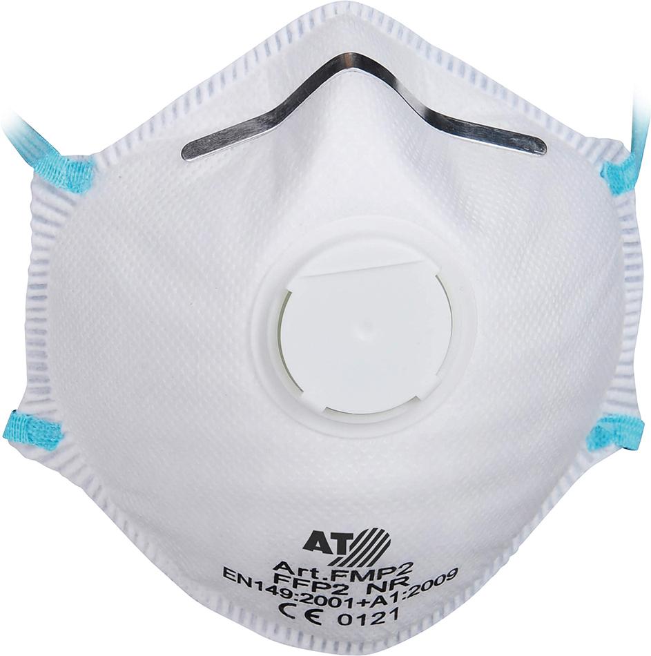 ASATEX Feinstaub-Maske, FFP2 NR D, weiß, mit Ventil, (1Stück, 1Box, 15 Stück) ASATEX Feinstaub-Maske, FFP2 NR D, weiß, mit Ventil, (1Stück, 1Box, 15 Stück)