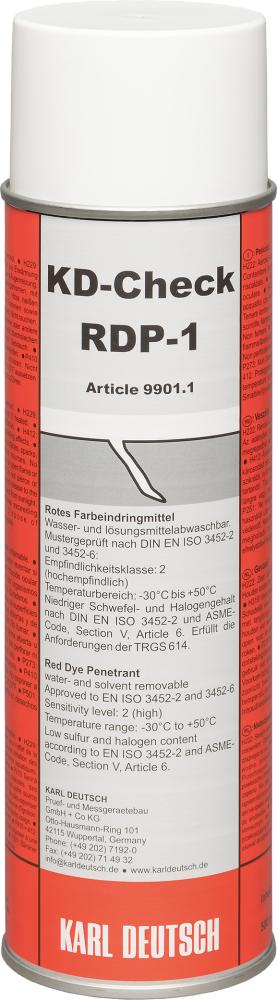 NEUTRAL Farbeindringmittel-Spray 500ml rot KD-Check RDP-1