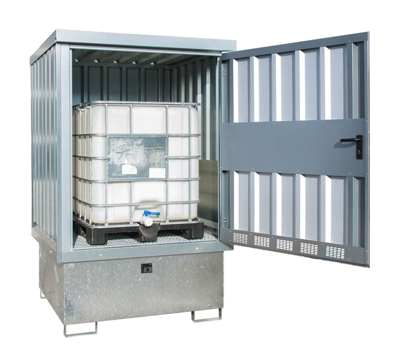 BAUER Gefahrstoff-Depot GD-E/IBC, verzinkt
