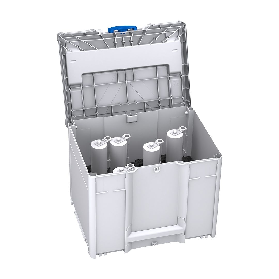 TANOS Kartuschen-Systainer3 M 337 lichtgrau (RAL 7035)