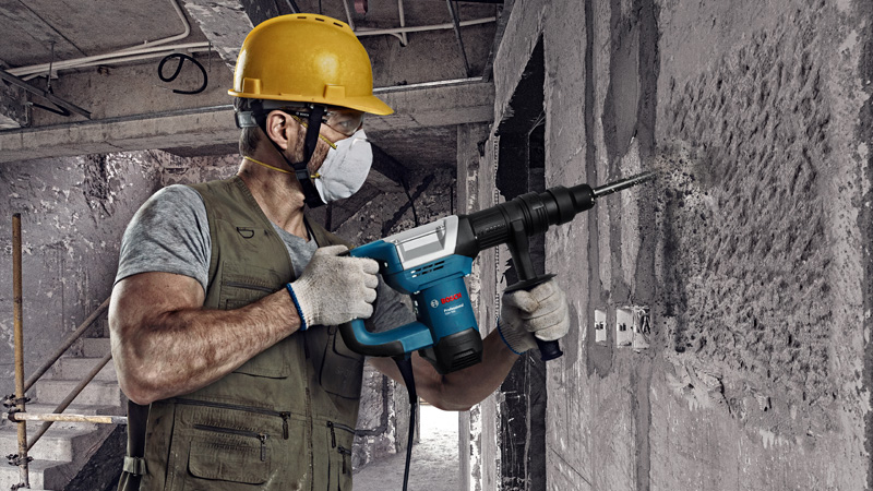 BOSCH Schlaghammer GSH 5 mit SDS-MAX