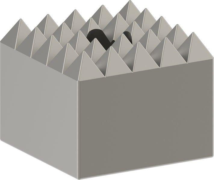 BOSCH PRO SDS max-4C Stahl-Stockerplatte, 60 x 60 mm BOSCH PRO SDS max-4C Stahl-Stockerplatte, 60 x 60 mm