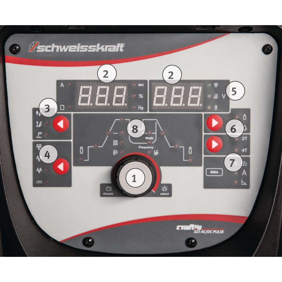 STÜRMER WIG-Inverter Schweisskraft CRAFT-TIG 323 AC/DC PULSE STÜRMER WIG-Inverter Schweisskraft CRAFT-TIG 323 AC/DC PULSE