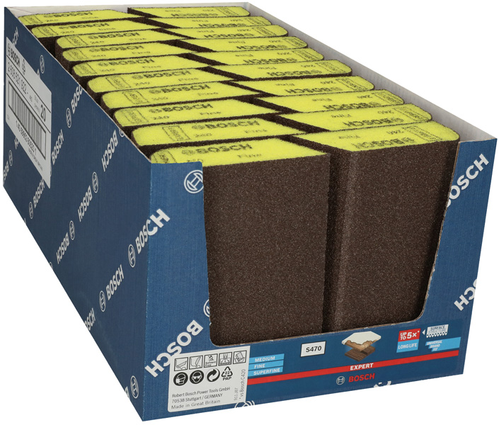 BOSCH EXPERT S470 Combi Schleifblock, Fein