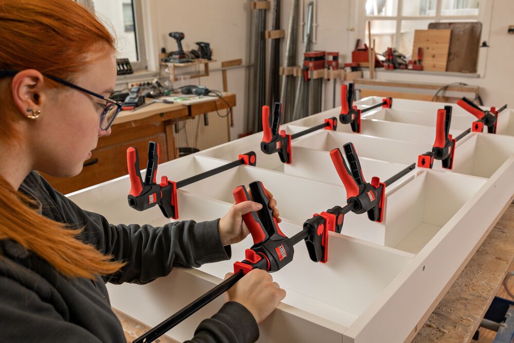 BESSEY Einhandzwinge mit drehbarem Griff EZ360 BESSEY Einhandzwinge mit drehbarem Griff EZ360