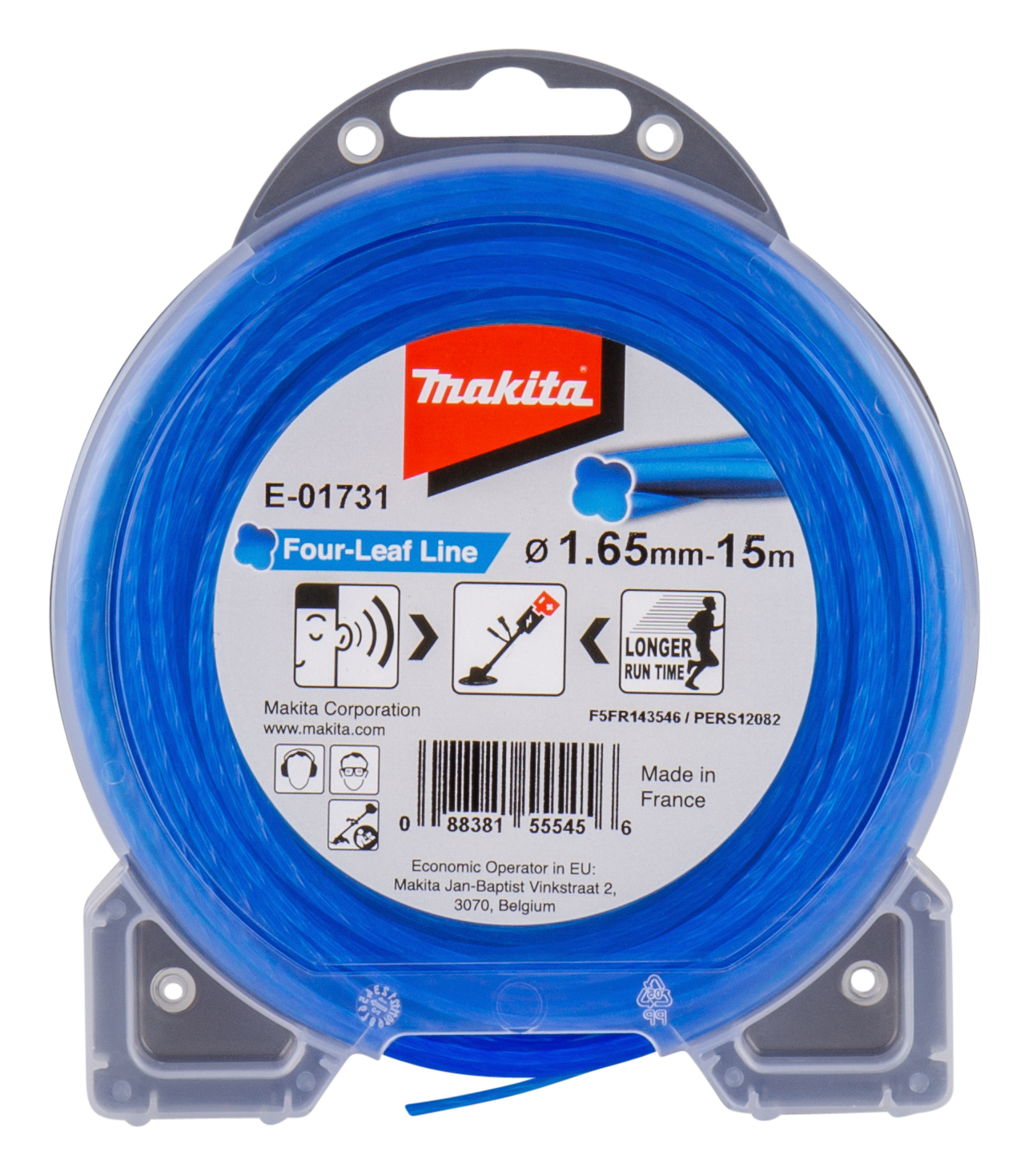 MAKITA Mähfaden Four Leaf 1,65mmx15m