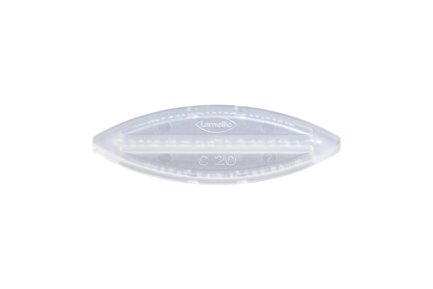 LAMELLO C20 transparente Lamelle, 2500 Stück LAMELLO C20 transparente Lamelle, 2500 Stück