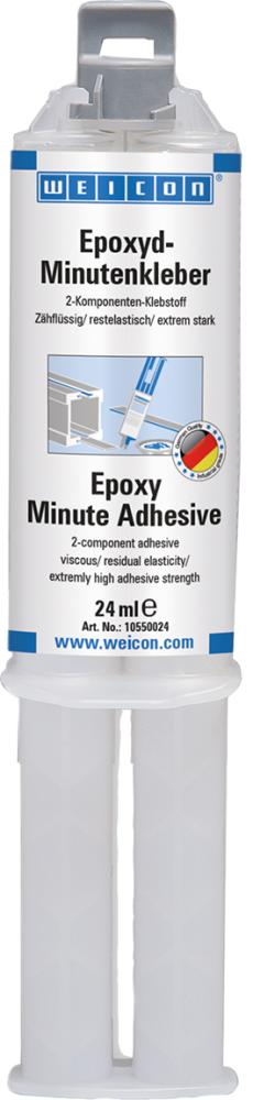 WEICON Epoxyd-Minutenkleber 24 ml, Zwillingsspritze Weicon