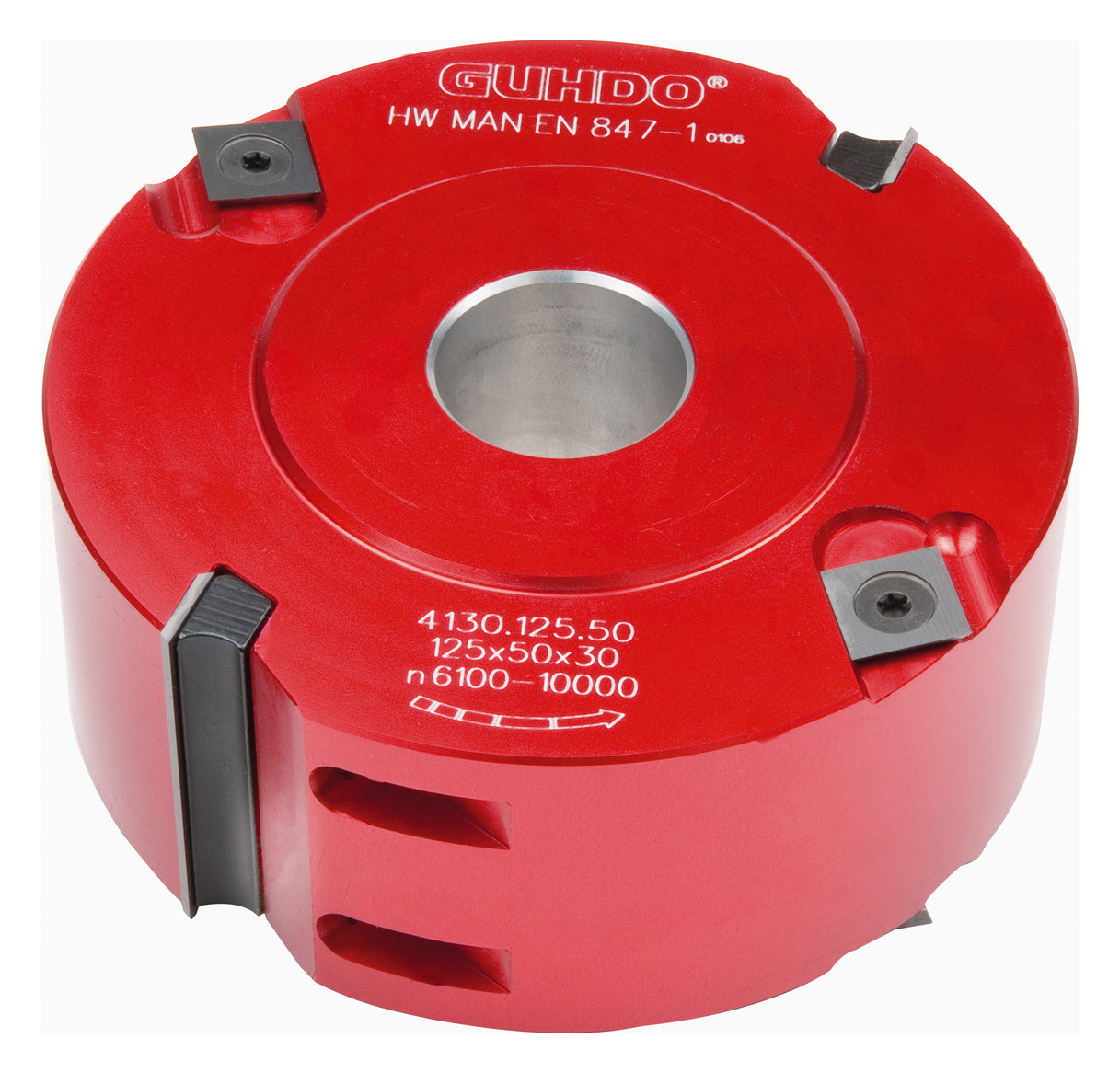 GUHDO HW-WPL-Falzkopf ALU Z2+V4 125x50x30 MAN