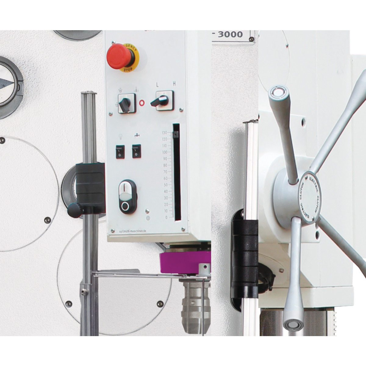Optimum Säulenbohrmaschine mit Getriebe OPTIdrill DH 32GS