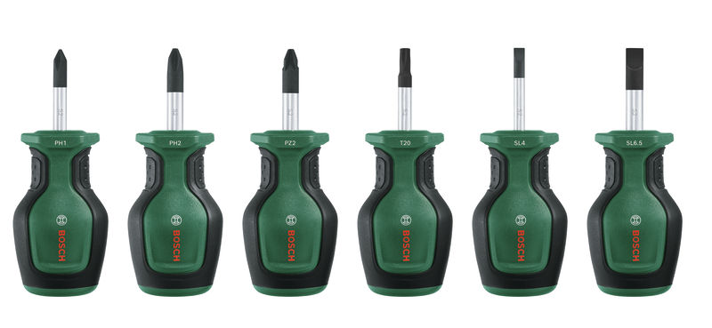 BOSCH Handwerkzeuge Schraubendreher-Set, kurz 4-tlg. BOSCH Handwerkzeuge Schraubendreher-Set, kurz 4-tlg.