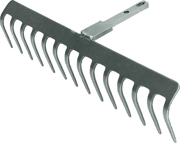 POLET POLET CLICK PRO Gartenrechen 14 Zinken