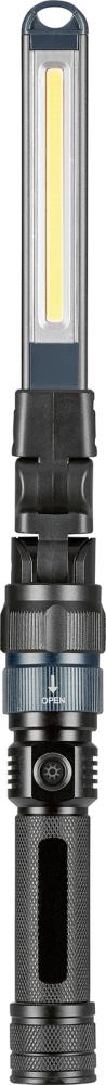 LENA LIGHTING Arbeitslampen Satz mit 2 Akkus Multi Light LED mit verschiedene Adapter 2 x Akku im Satz