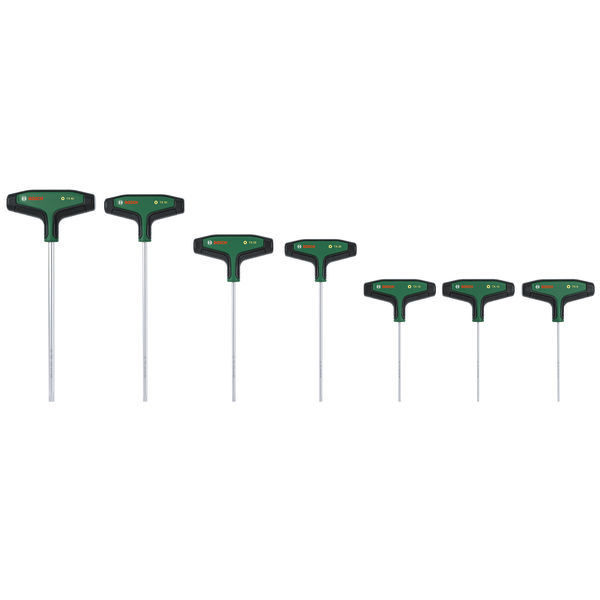 BOSCH Handwerkzeuge Torx-Schraubendreher-Set mit T-Griff 7-teilig