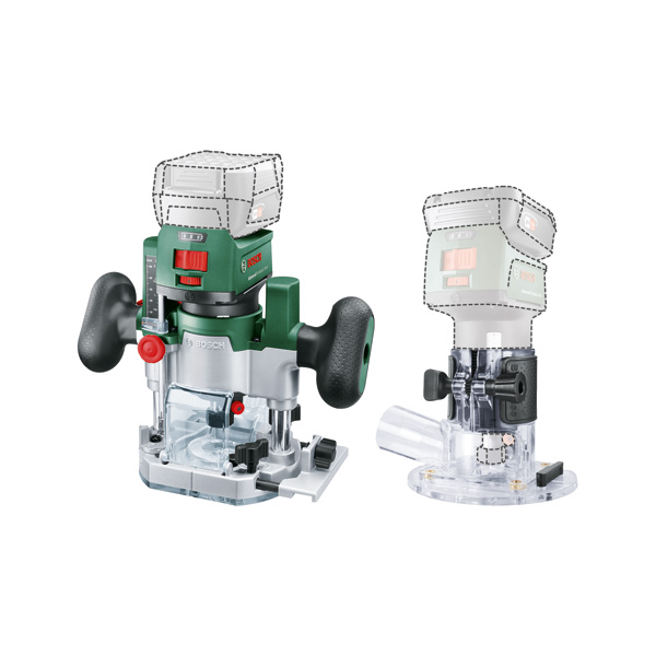 BOSCH Akku-Fräse Router Combi Set BOSCH Akku-Fräse Router Combi Set