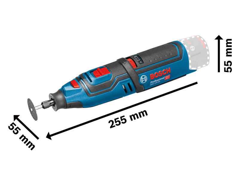 BOSCH Akku-Rotationswerkzeug GRO 12V-35 in L-BOXX BOSCH Akku-Rotationswerkzeug GRO 12V-35 in L-BOXX