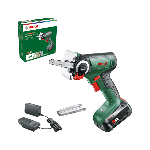 BOSCH Akku-Säge mit NanoBlade-Technologie UniversalCut 18V-65, Ladegerät AL 18V-20 BOSCH Akku-Säge mit NanoBlade-Technologie UniversalCut 18V-65, Ladegerät AL 18V-20
