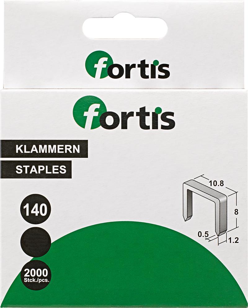 FORTIS Heftklammern Typ 140, 10mm