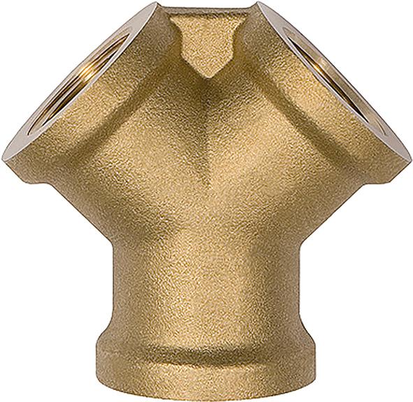 Verteiler 2-fach 3/8" IG