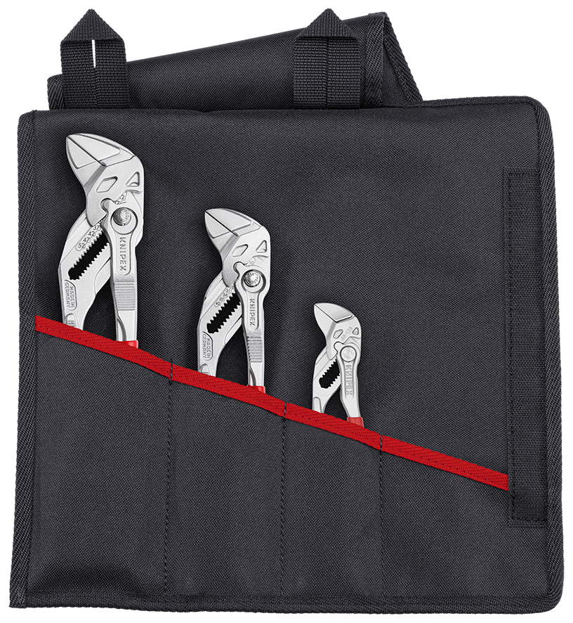KNIPEX KNIPEX 00 19 55 S6 Zangenschlüssel-Set 3-teilig 330 mm KNIPEX KNIPEX 00 19 55 S6 Zangenschlüssel-Set 3-teilig 330 mm