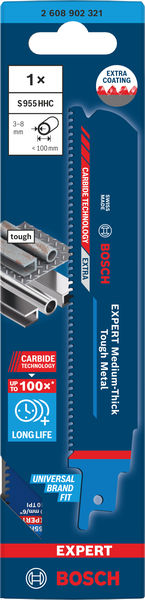 BOSCH EXPERT Medium-Thick Tough Metal S955HHC Säbelsägeblatt