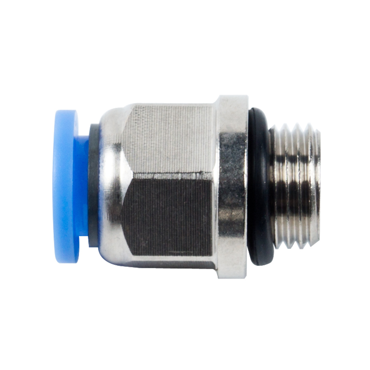 AIRCRAFT Push-in-Stecker 1/8" AG x 6 mm, gerade, 15 bar