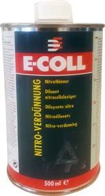 E-COLL Nitro-Verdünnung 500ml Flasche E-COLL E-COLL Nitro-Verdünnung 500ml Flasche E-COLL