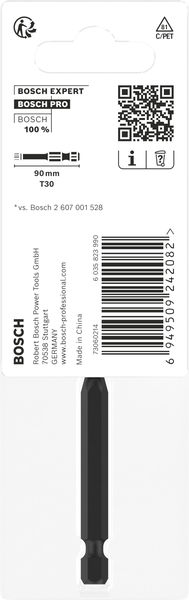 BOSCH PRO Torx Impact Bit, T30, 90 mm BOSCH PRO Torx Impact Bit, T30, 90 mm