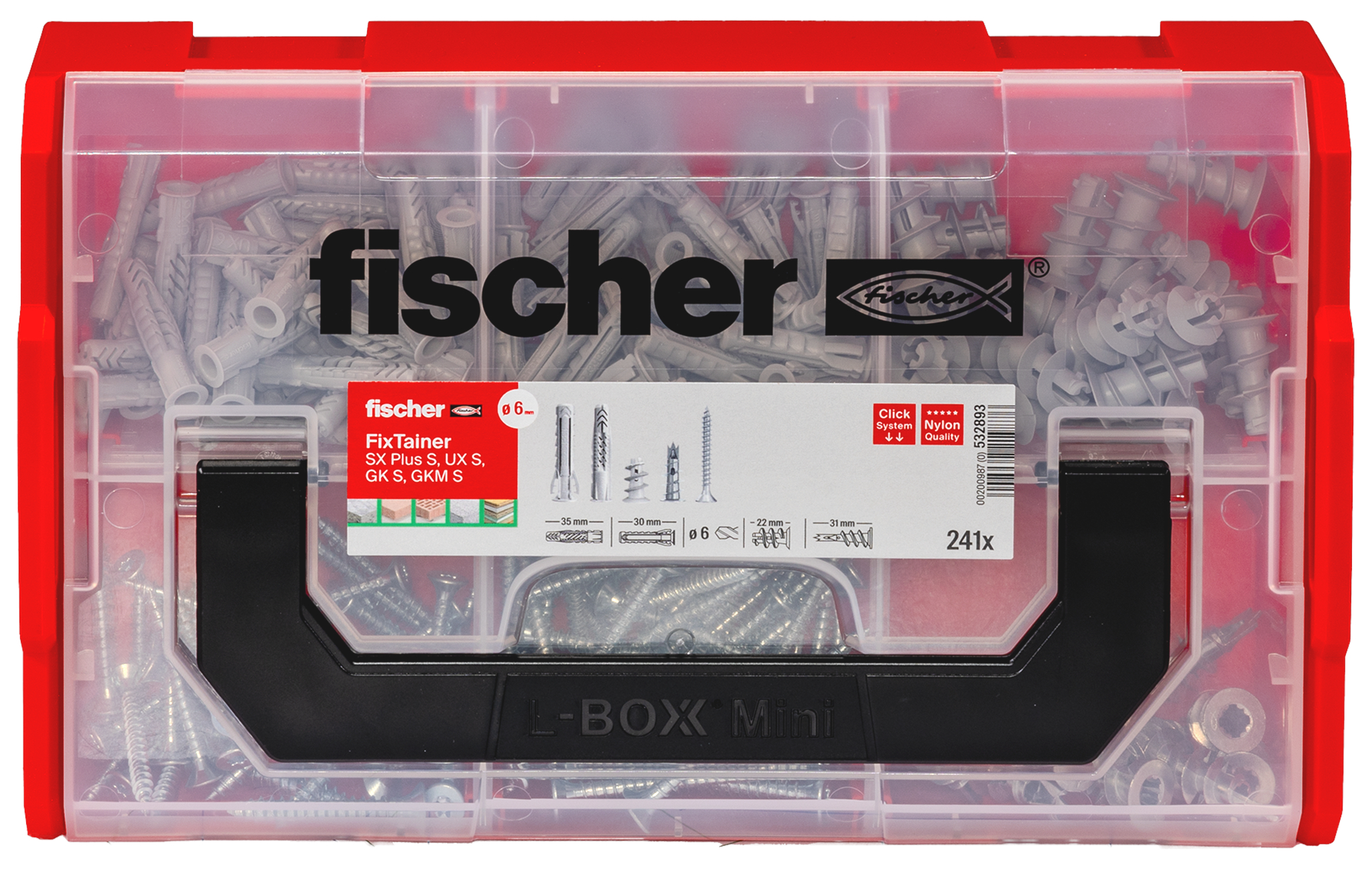 FISCHER DEUTSCHLAND FIXtainer - Hält-Alles-Box (240) FISCHER DEUTSCHLAND FIXtainer - Hält-Alles-Box (240)