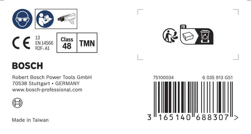 BOSCH PRO CS 3.9 Schnellbauschraube Feingewinde mit Band, 25 TMN