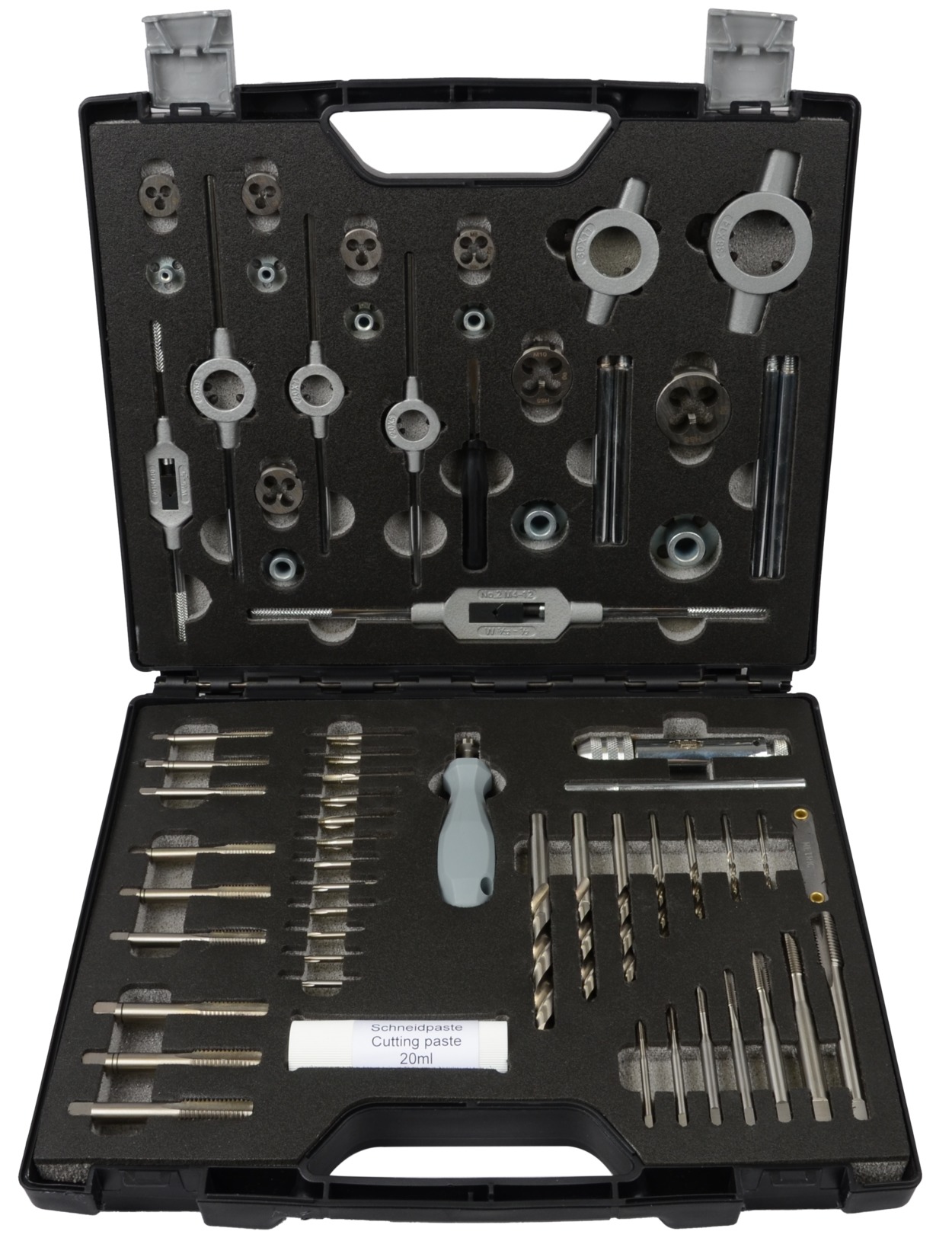 PROJAHN Gewindeschneider-Set HSS-G 61-tlg. M3-M12 in Kunststoffkoffer PROJAHN Gewindeschneider-Set HSS-G 61-tlg. M3-M12 in Kunststoffkoffer