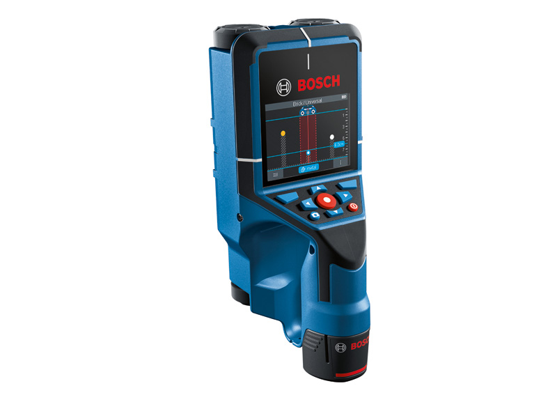 BOSCH Ortungsgerät Wallscanner D-tect 200 C mit 4x 1,5 V-LR6-Batterie (AA)