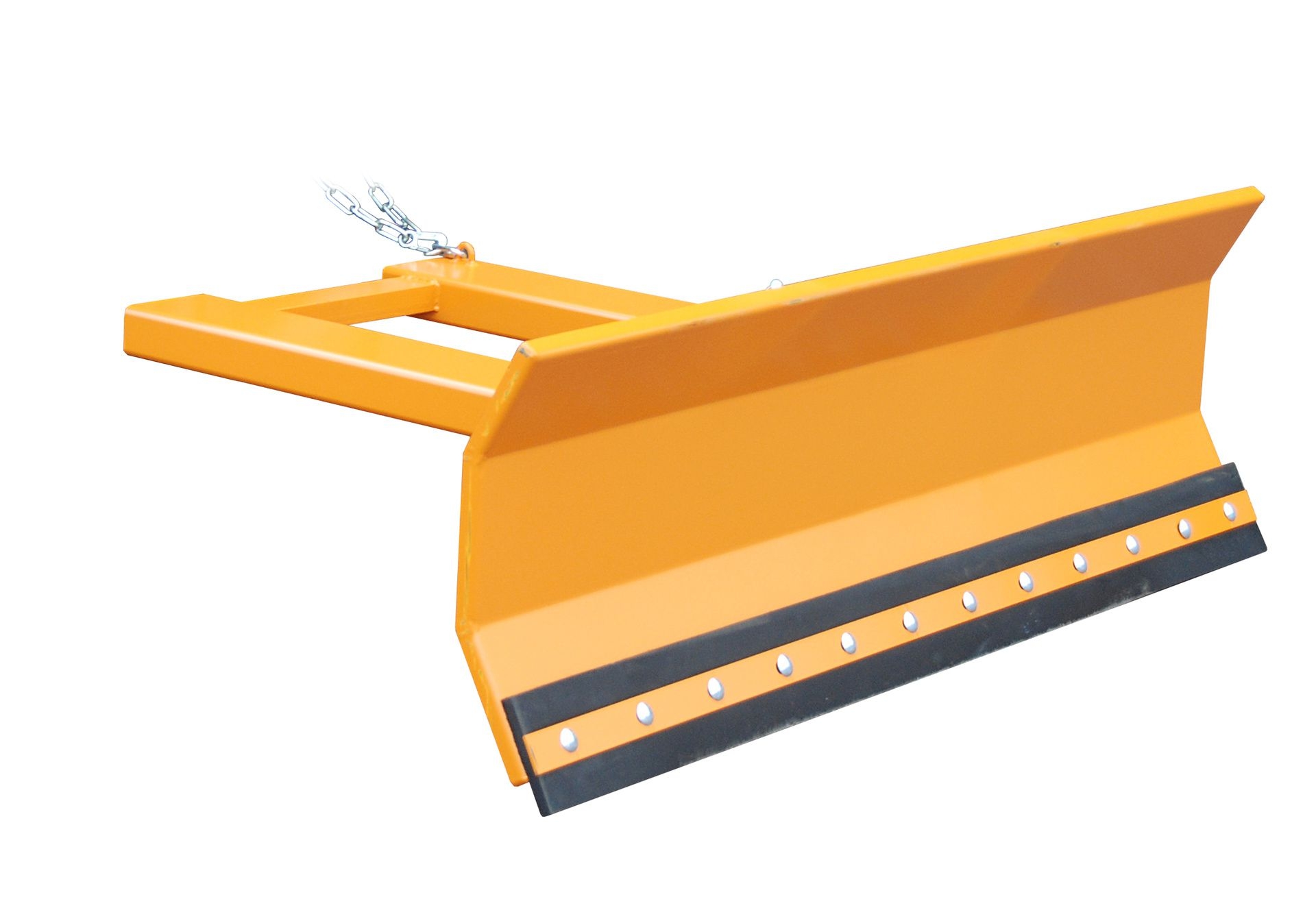BAUER Schneeschieber SCH-L 1800, lackiert, RAL 2000 Gelborange