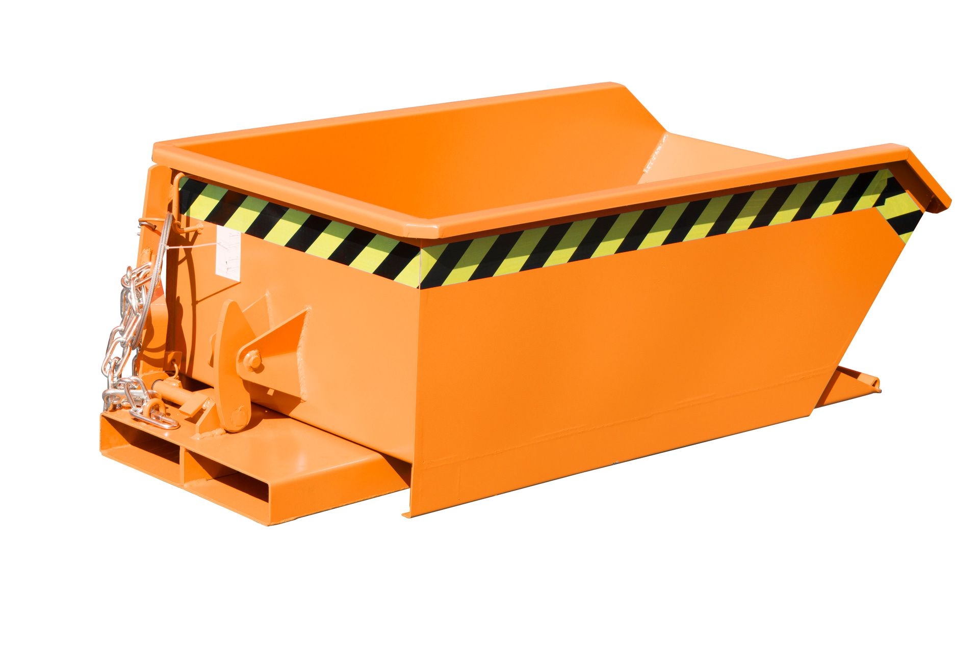BAUER Mini-Kippbehälter MGU 230, lackiert, RAL 2000 Gelborange BAUER Mini-Kippbehälter MGU 230, lackiert, RAL 2000 Gelborange
