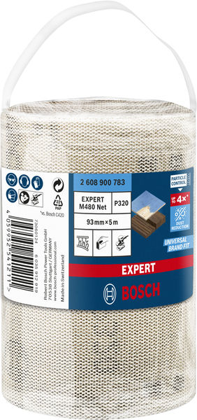 BOSCH EXPERT M480 Schleifnetzrolle, 93x5000mm, K32